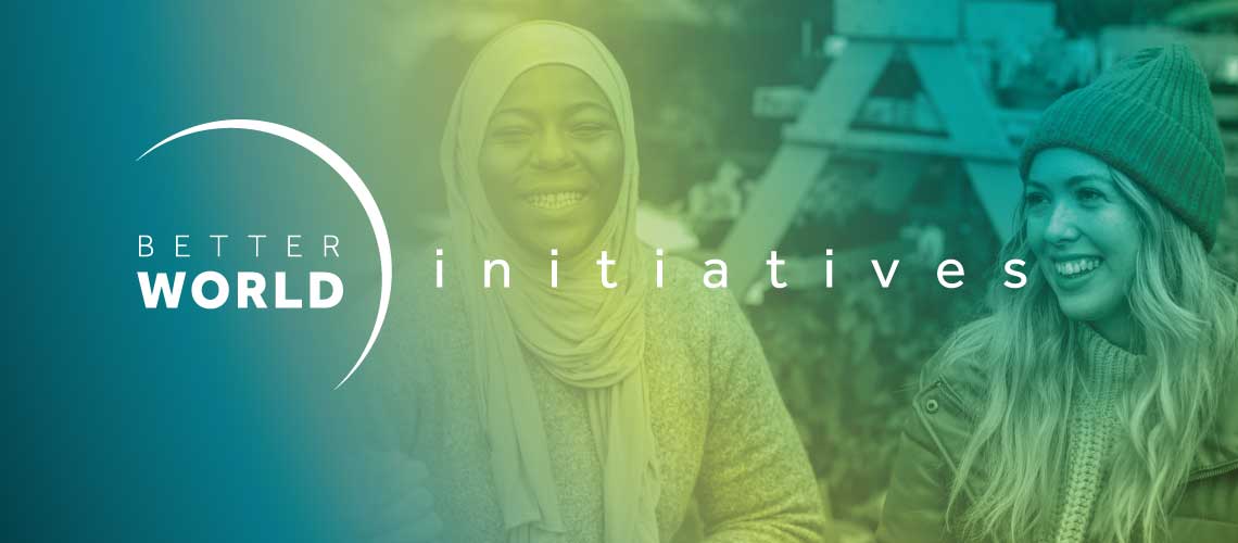 Profile of two ladies smiling, representing participants of Better World Initiatives.
