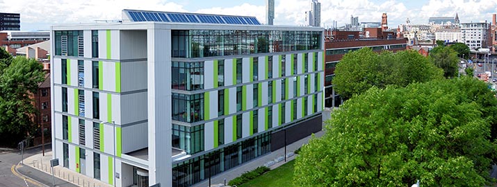 Exterior of the James Chadwick Building