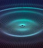 The ripple effect of particle oscillation
