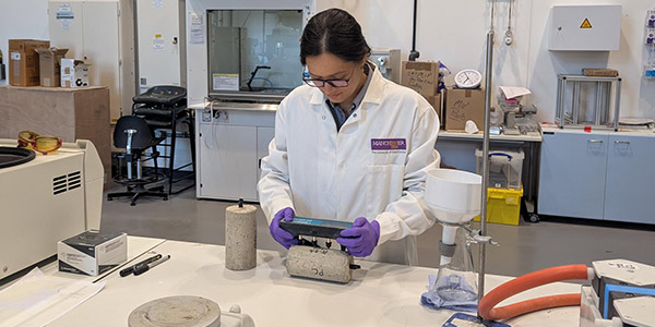 researcher in a lab